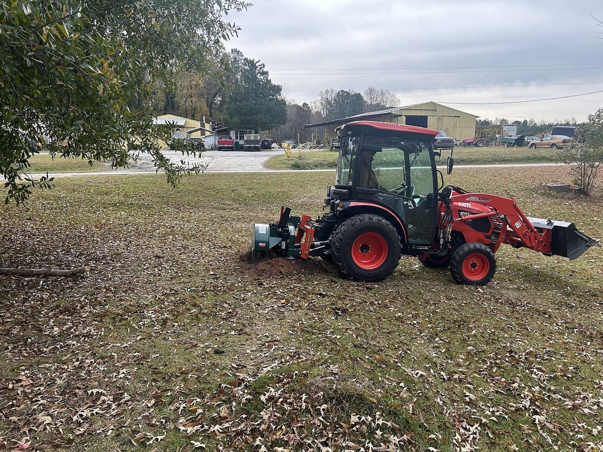 Louis H. — WG24 PRO stump grinder customer photo