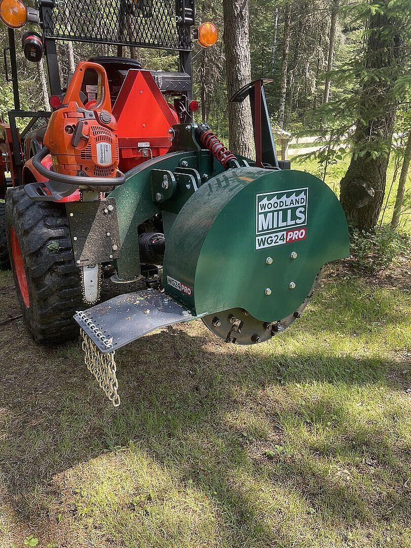 Andy K. — WG24 PRO stump grinder customer photo