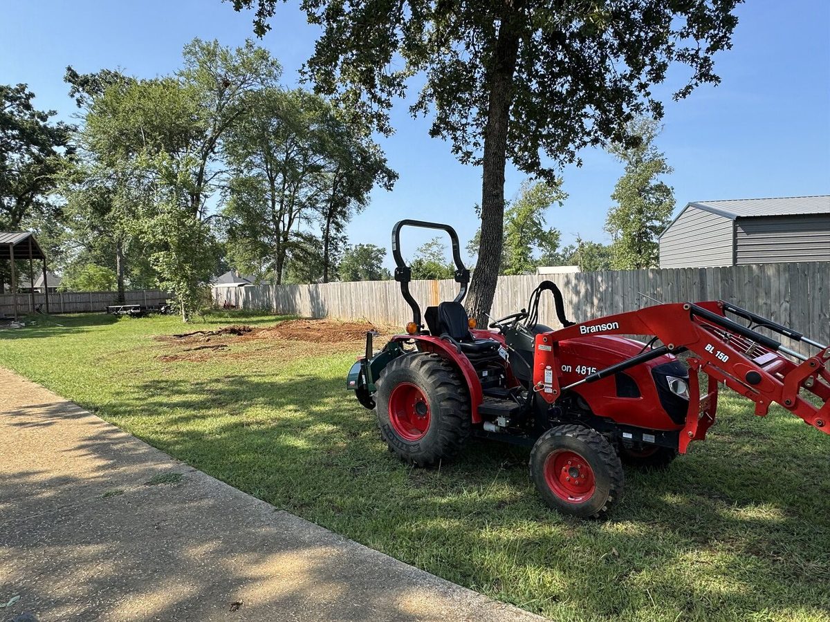 Daniel R. — WG24 PRO stump grinder customer photo