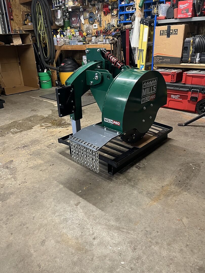 Tony E. — WG24 PRO stump grinder customer photo